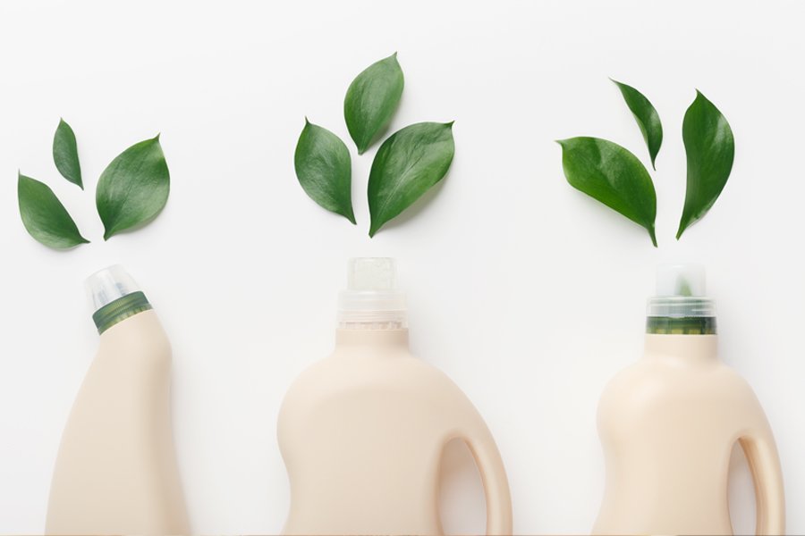 Eco-friendly cleaning products for sensitive skin.